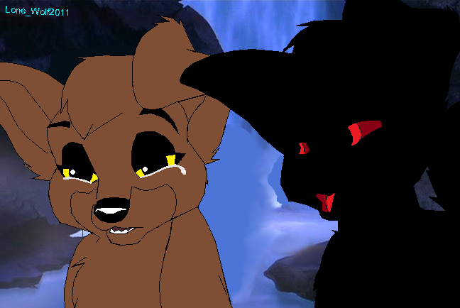Talking with a shadow dog