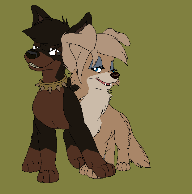 Buster X Peg as young teens