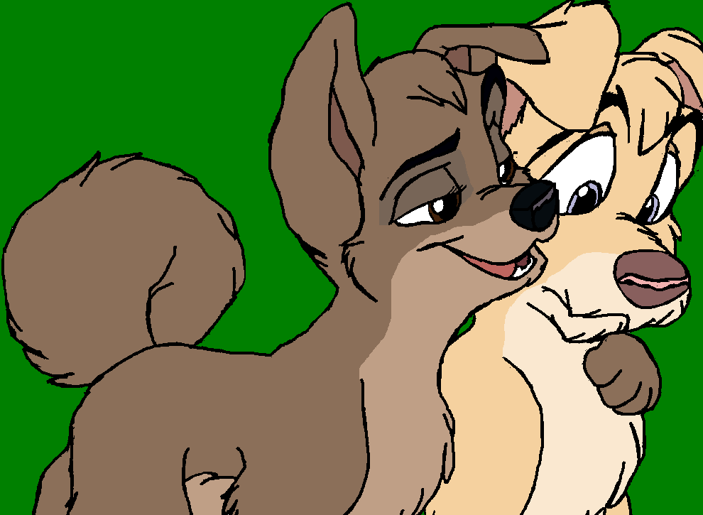 Scamp and Angel genderbend