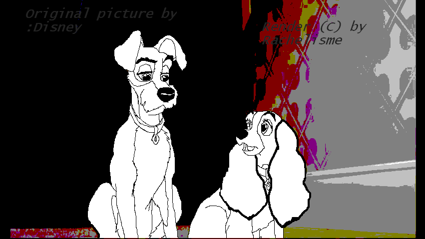 Lady and Tramp render