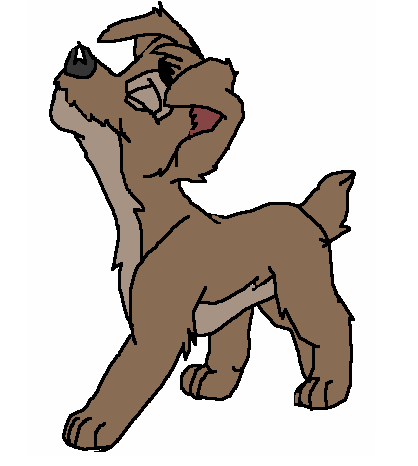 Tramp as a pup