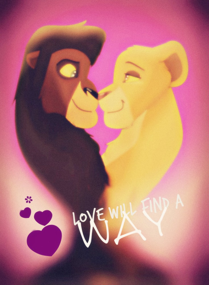Love Will Find A Way- Kiara x Kovu fanart