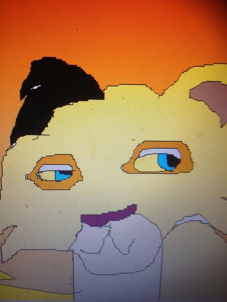 Art trade part 2 with cheetah lion