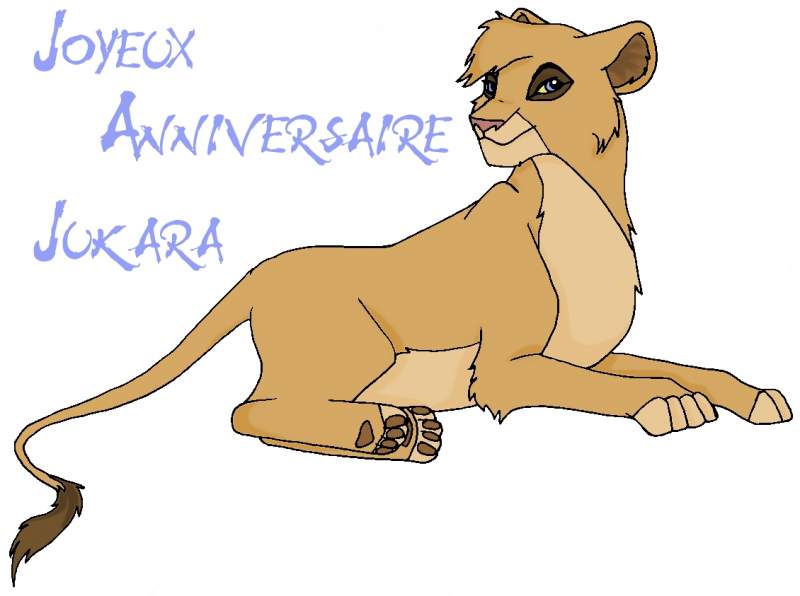 bon anniv' jukara
