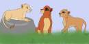sarafina, scar and zira