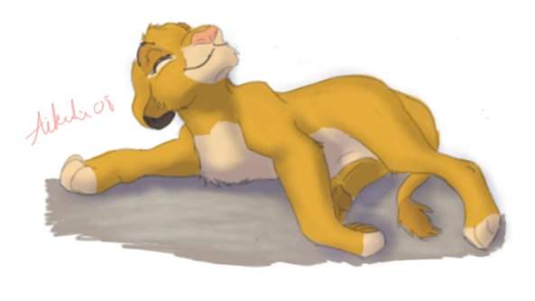 Sleepy Simba