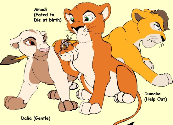 Kovu and Kiara's Cubs