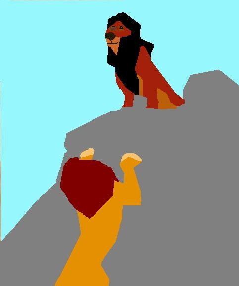 Scar and Mufasa