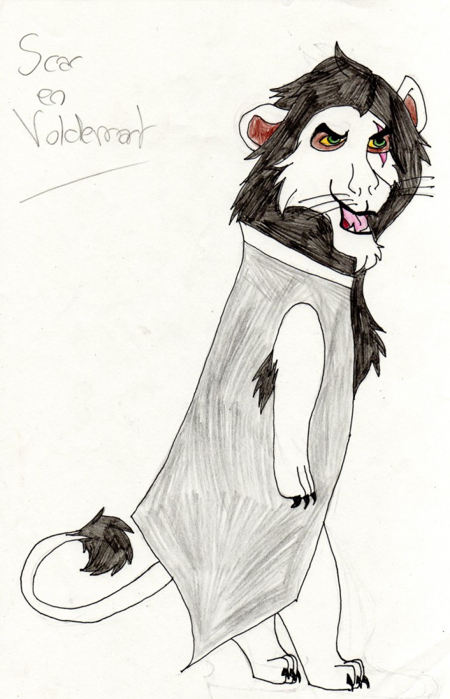 Scar en Voldemort - Projet Déguisez-les!