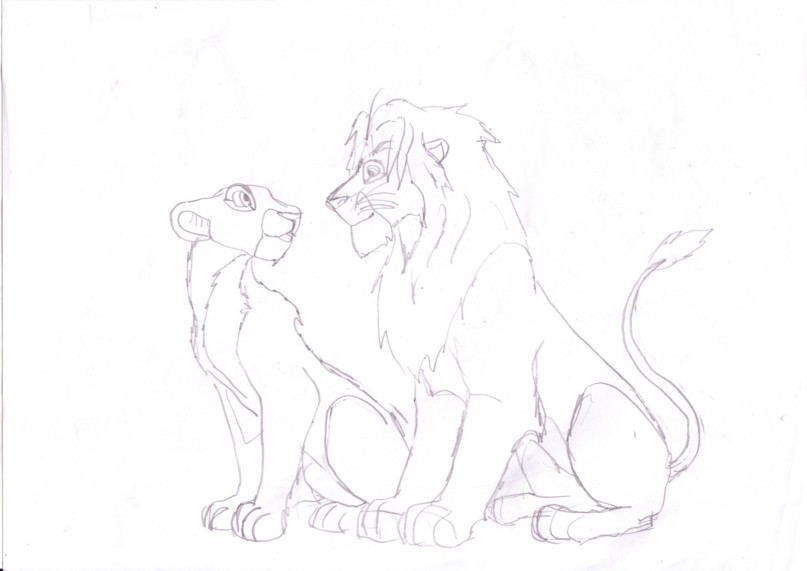 Nala et Simba