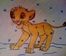 Simba in the Snow