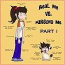 Real Me vs. Fursona Me