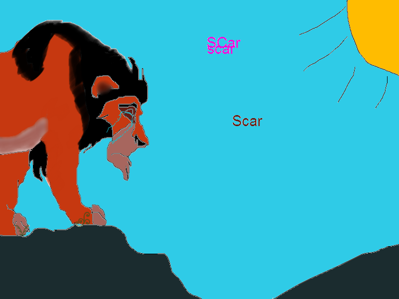 Scar....