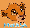 Mufasa as a cub