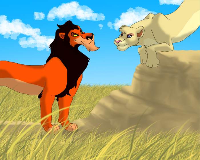 Scar and Leora