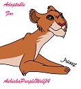 Adoptable for AchickaPurpleWolf14