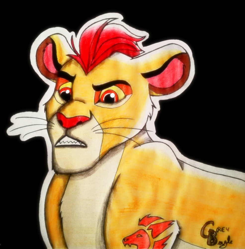 Kion's sticker