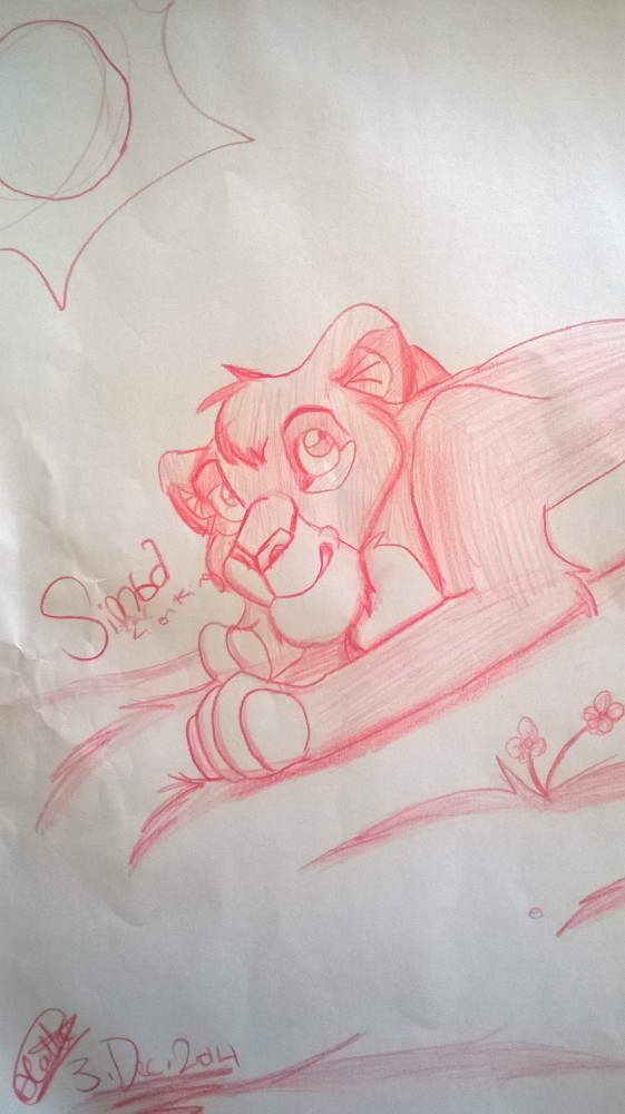 Simba Sketch