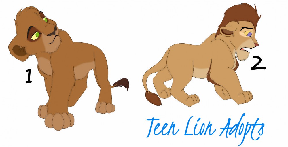 Teen Lion Adoptables CLOSED