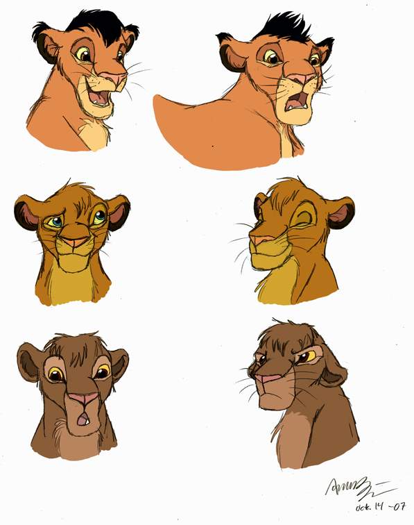 Expressive cubs