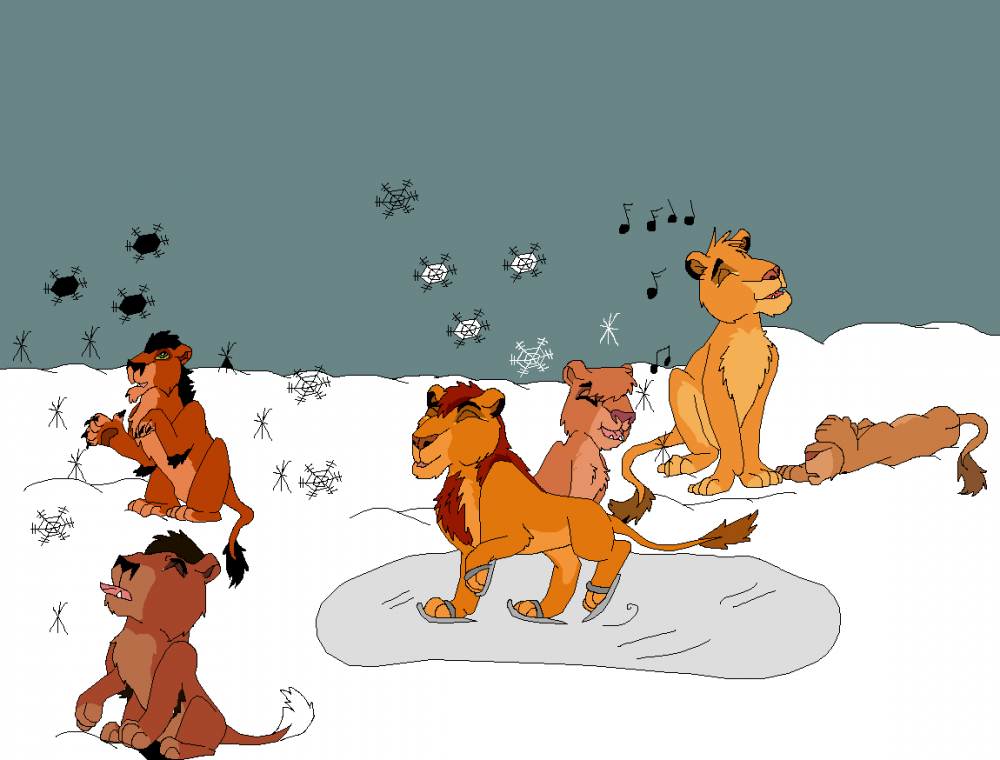 the first snow.