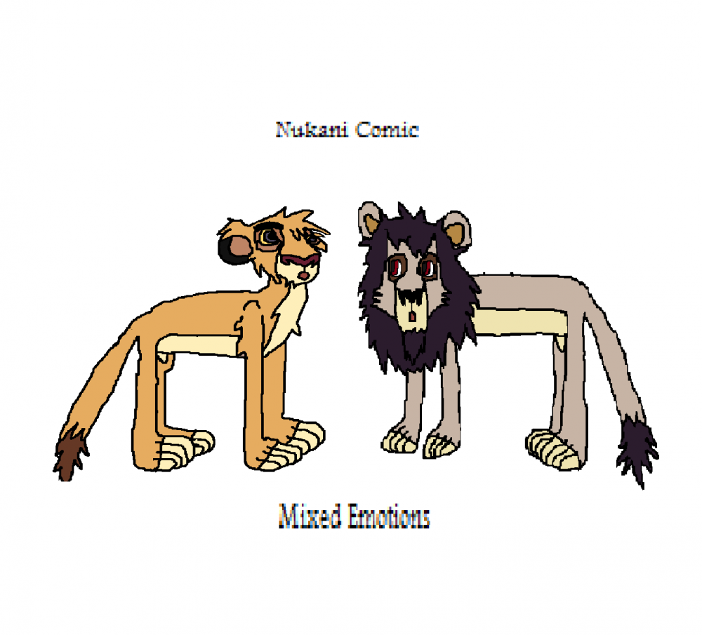 Nukani comic - Mixed Emotions cover