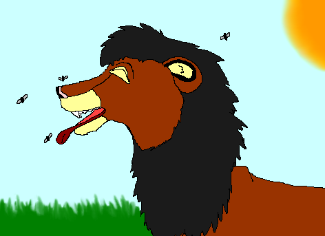 I must eat the flies