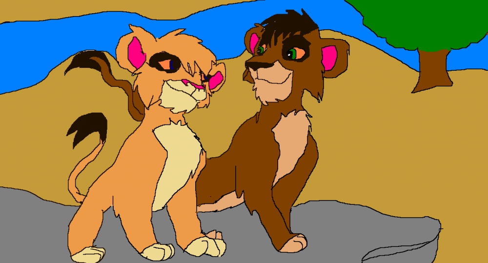 kovu and vitani..