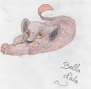 Dessin pour un concours: dessinez vous...en lionne