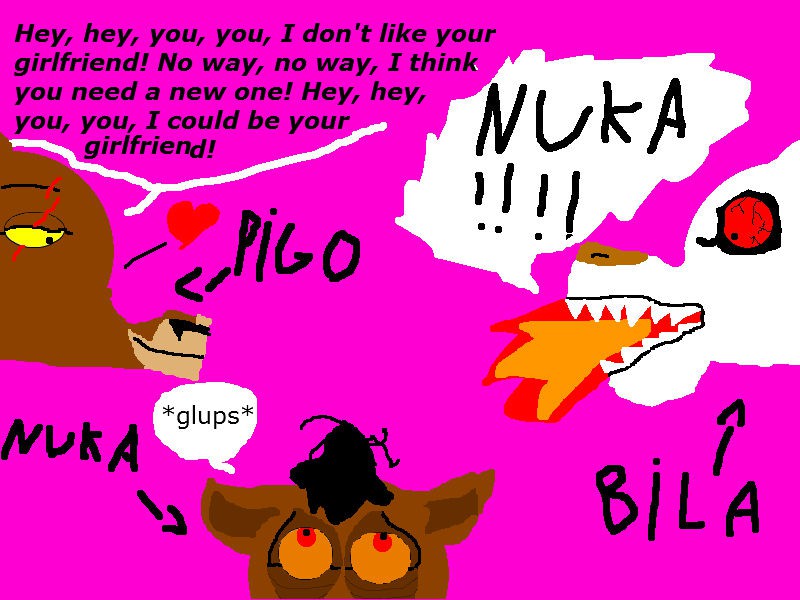 Nuka's girlfriend: Bila or Pigo?