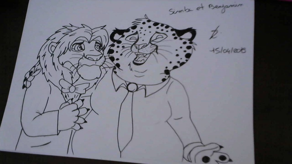 Simba et Benjamin 