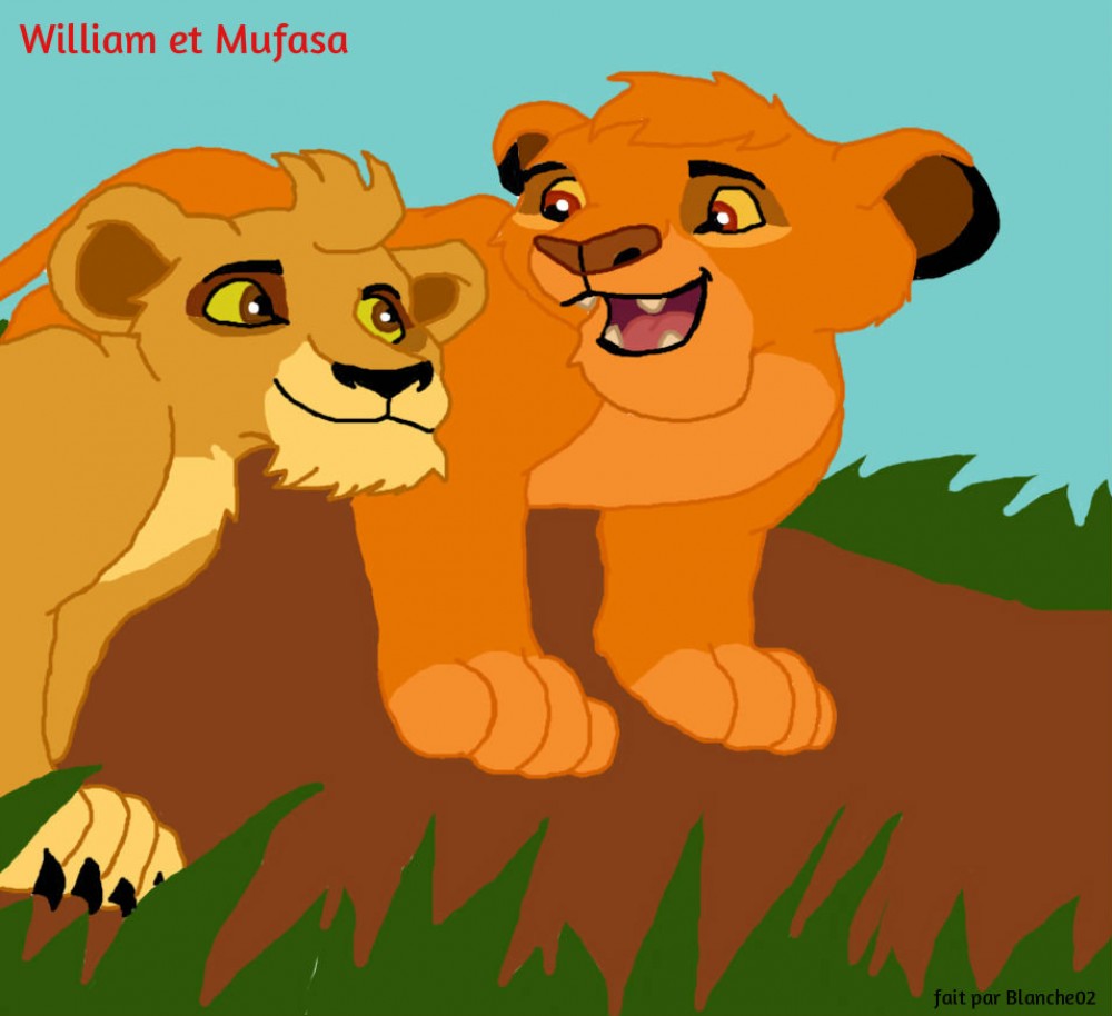 William et Mufasa