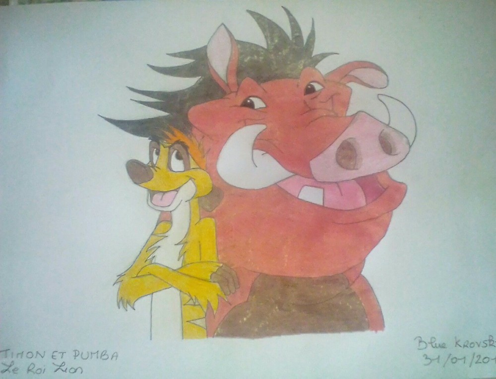 Timon et Pumbaa