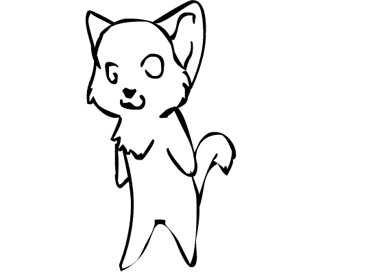 W.I.P dancing cat... my friend sukineko... 