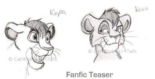 Kovu and Kopa