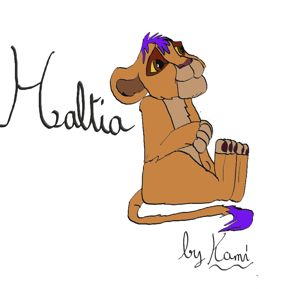 La belle Haltia version colorié