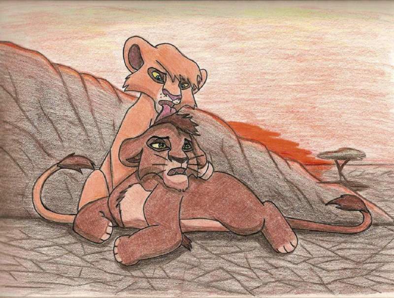 Vitani and Kovu