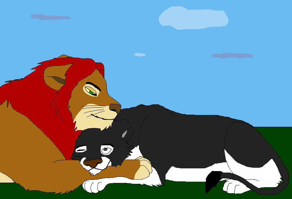 Hopelessly in Love *Art Trade w/ Brown Wolf*