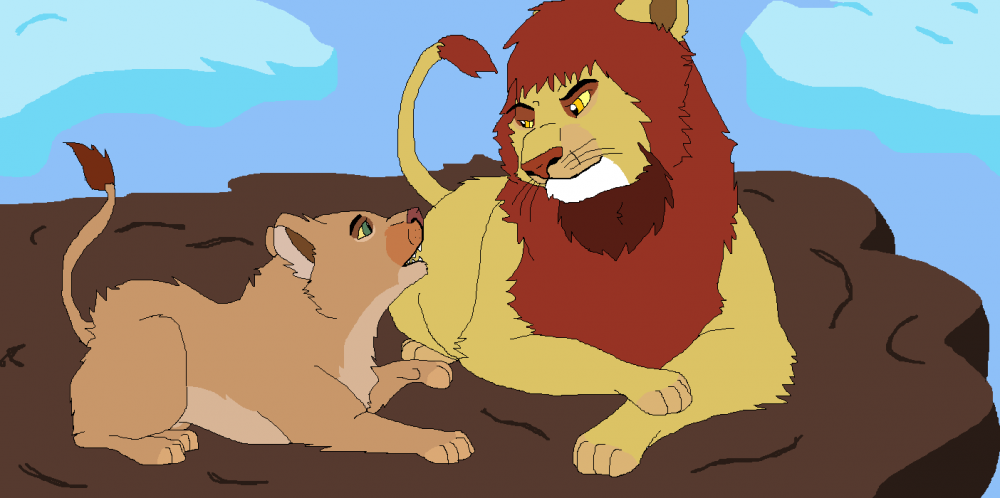 Playing with Grandpa [Request for Sparrowfeather]