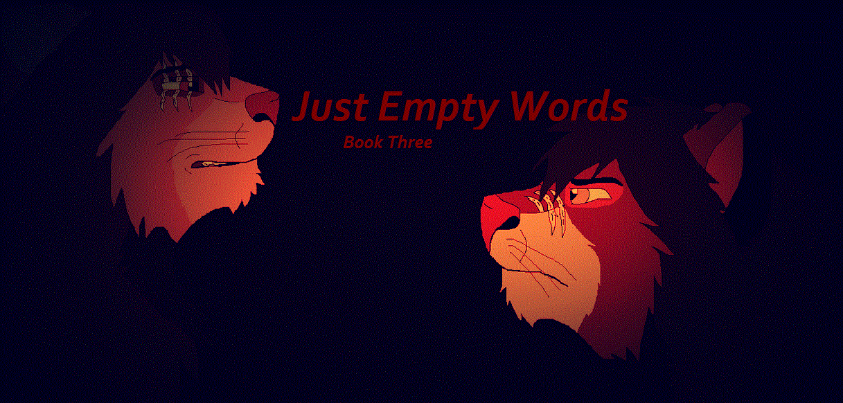 Book Three: Just Empty Words -Cover-