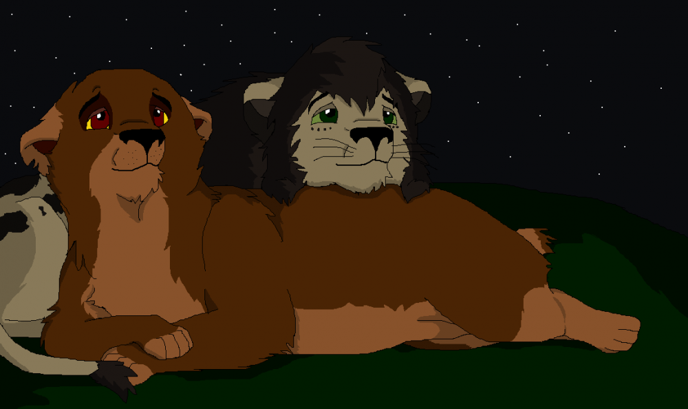 Starwatching [Art Trade w/ MiniCat]