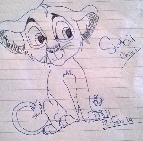 Simba Drawing