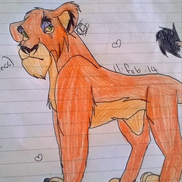 Colored Gender Swapped Scar