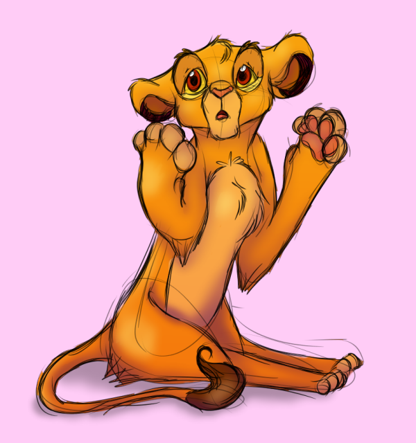 Simba Sketch