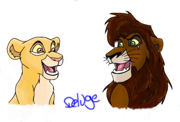 Kovu and Kiara