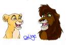Kovu and Kiara