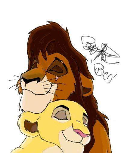 Kovu and Kiara