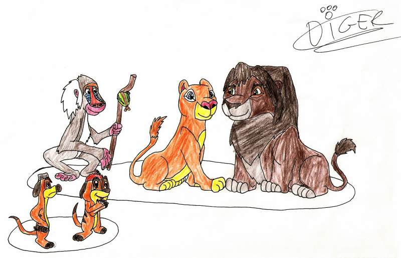 le roi lion 2 & 3