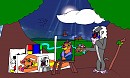 le 2er singe qui a exposser son euvres