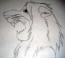 Part one of my drawing of Simba